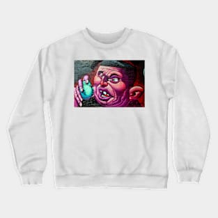 Street Art Graffiti Digbeth Birmingham UK Crewneck Sweatshirt